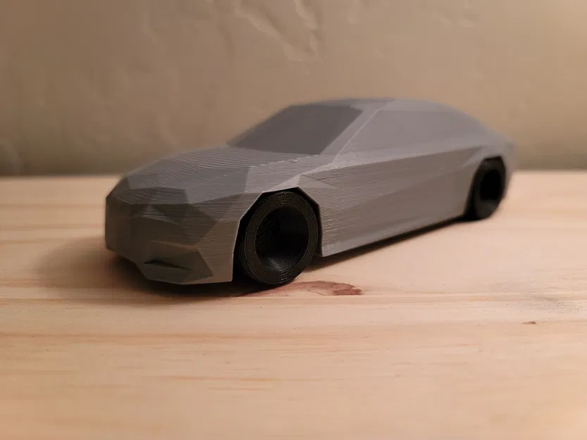 Audi RS7 2018 phong cách Low Poly cho in 3D - Image 1