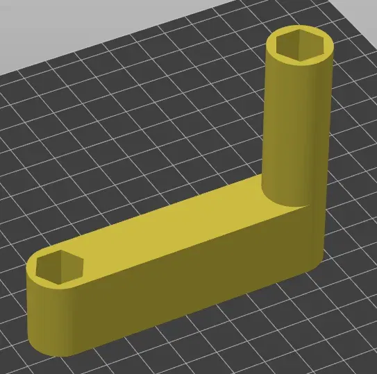 Cần gạt tay cho trục lục giác 0.5" trong FRC - Image 1