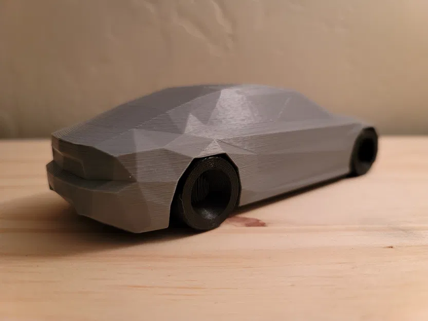 Audi RS7 2018 phong cách Low Poly cho in 3D - Image 5