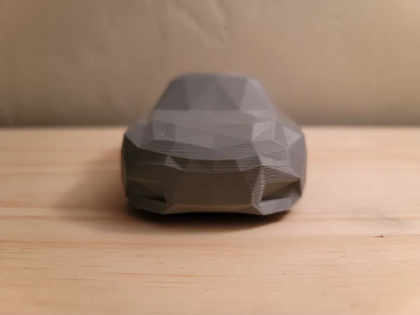 Audi RS7 2018 phong cách Low Poly cho in 3D - Image 8