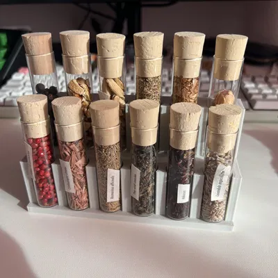 Khay đựng chai thủy tinh cho nguyên liệu pha chế Gin