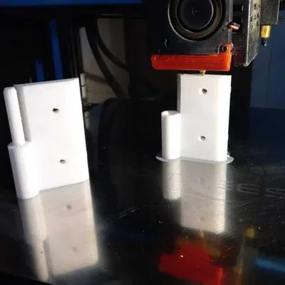 Bản lề mạnh mẽ 2 miếng đảo ngược cho tủ IKEA