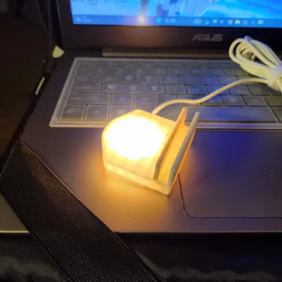 Kẹp đèn LED cho laptop với chức năng bảo vệ camera