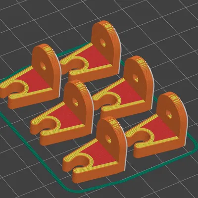 Giá đỡ thay thế cho jalousie bowden