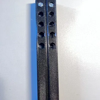 Lược chải Balisong phong cách dao butterfly