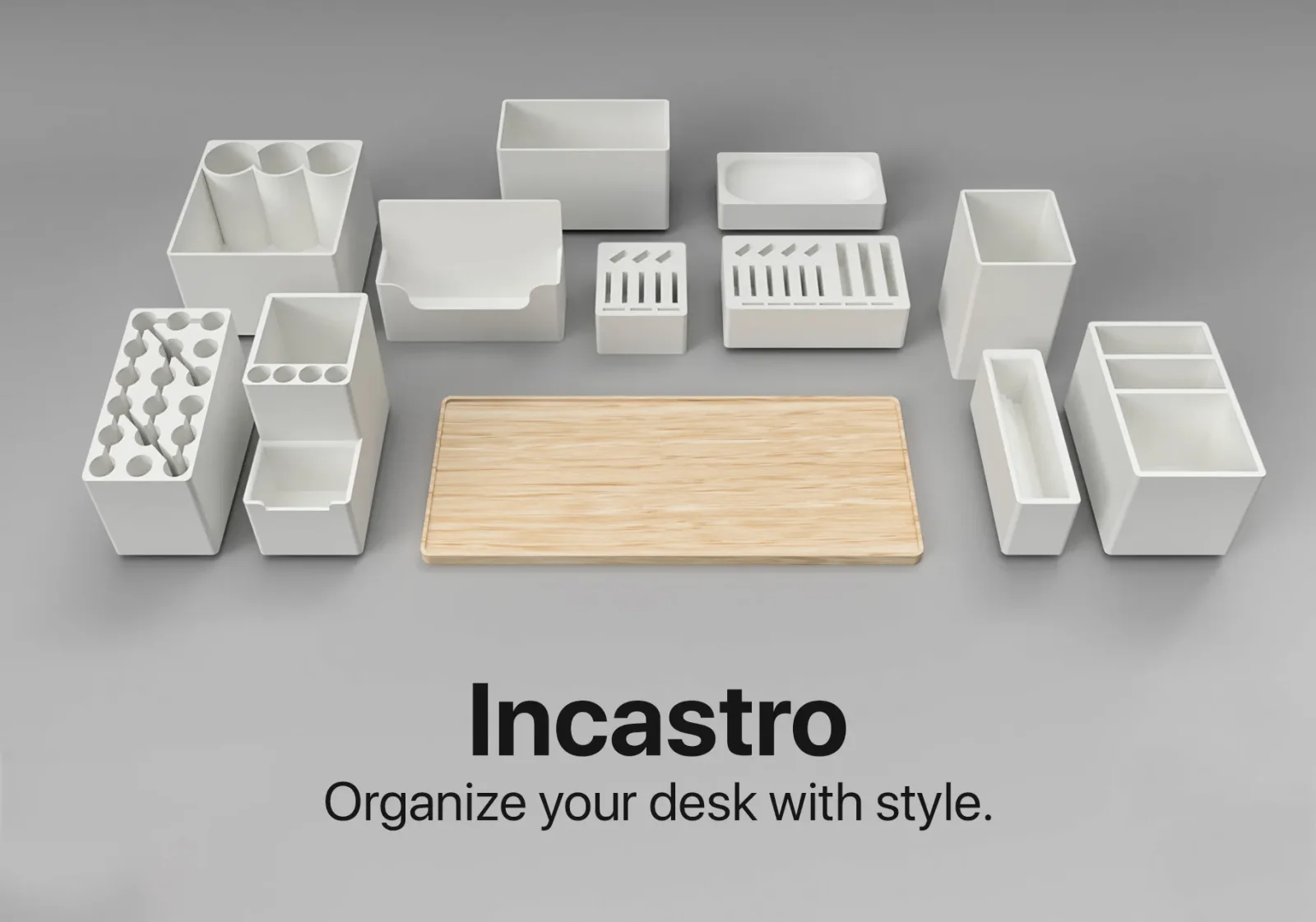 Giá đỡ bàn Incastro phong cách hiện đại 1