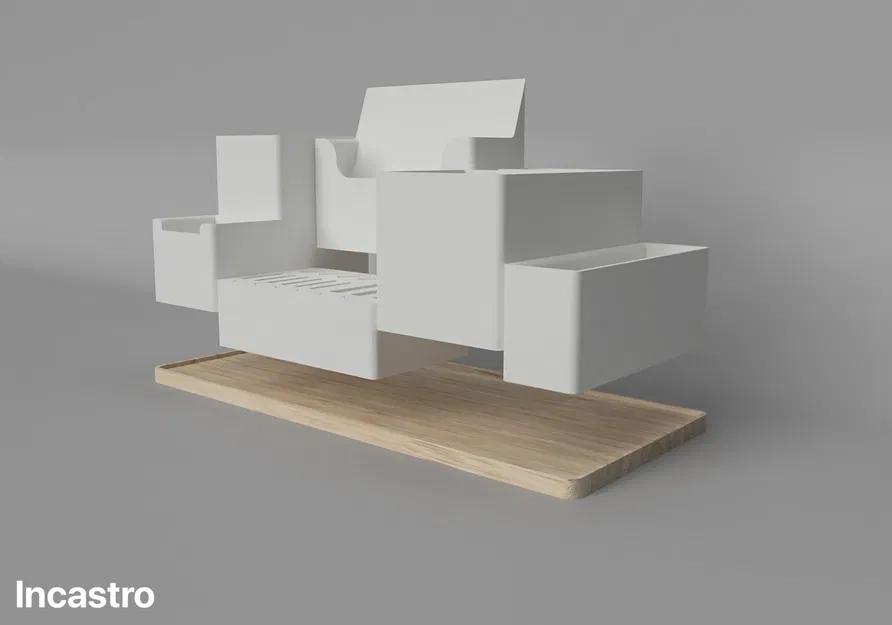 Giá đỡ bàn Incastro phong cách hiện đại - Image 4