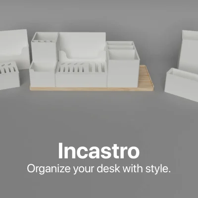 Giá đỡ bàn Incastro phong cách hiện đại 5