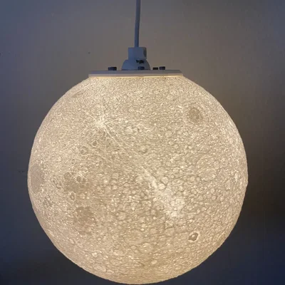 Đèn trang trí hình mặt trăng IKEA với bộ đèn E12