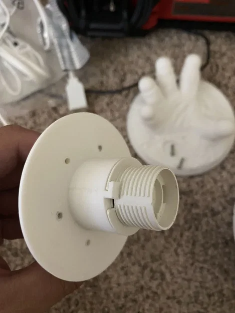 Đèn trang trí hình mặt trăng IKEA với bộ đèn E12 - Image 3