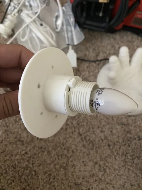 Đèn trang trí hình mặt trăng IKEA với bộ đèn E12 - Image 4