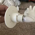 Đèn trang trí hình mặt trăng IKEA với bộ đèn E12 - Thumbnail 4