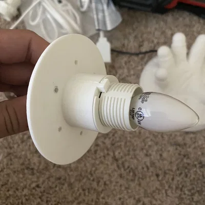 Đèn trang trí hình mặt trăng IKEA với bộ đèn E12