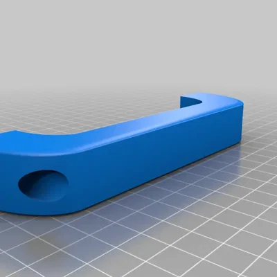 Cán tay mở nắp bên cho tủ in 3D IKEA Lack Nido