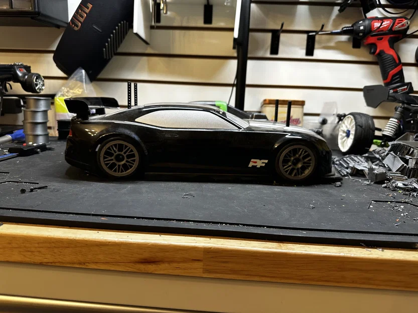 Bánh xe ô tô đua điều khiển từ xa Corvette ZR1 Snowflake - Image 3
