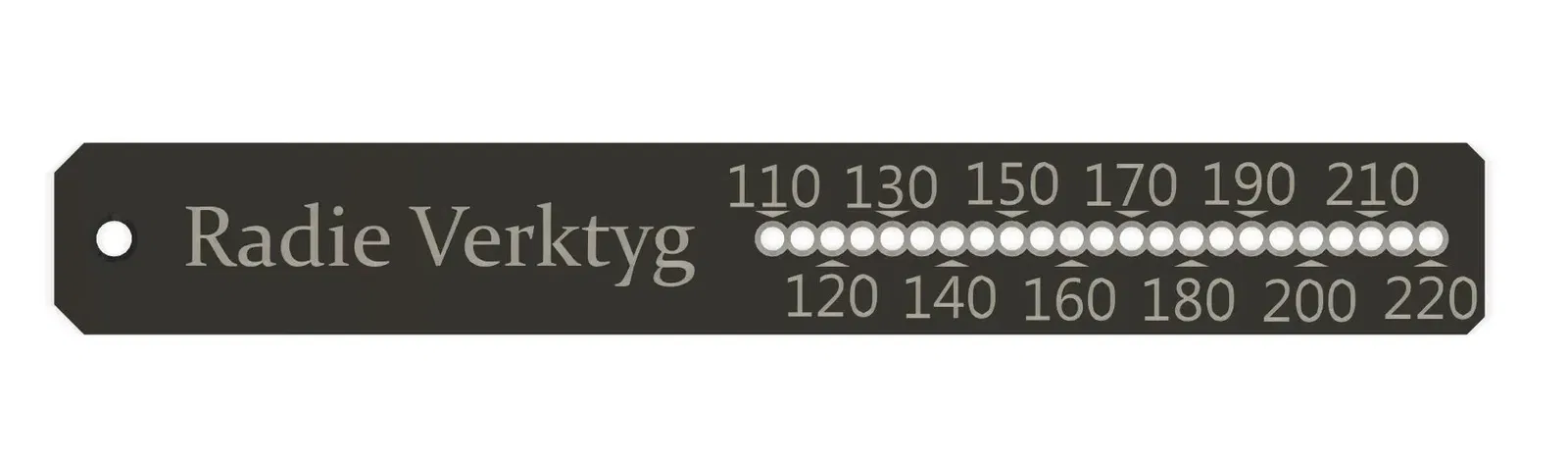 Công cụ tạo bán kính dễ in cho đường kính từ 220mm đến 440mm - Image 1