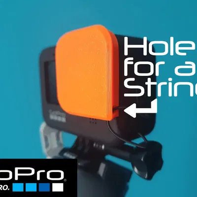 Nắp ống kính GoPro 11/10/9 có lỗ treo dây