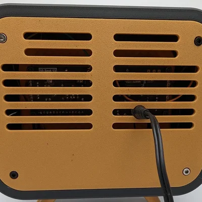Vỏ TV cổ điển Nixie FunKlock - Bảng sau đã chỉnh sửa