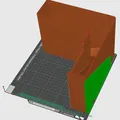 Hộp chứa bụi kiểu mỏng cho máy in 3D Bambu Lab X1C - Thumbnail 3
