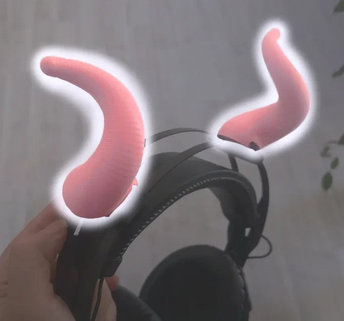 Sừng tai nghe với dây đai velcro gắn chắc chắn - Image 1