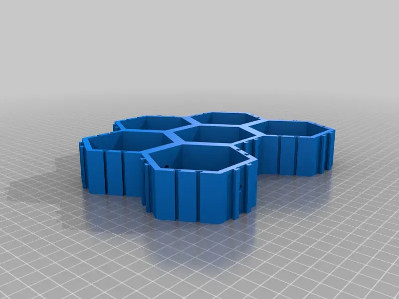 Tường minifig LEGO với các hình lục giác mở rộng - Image 4