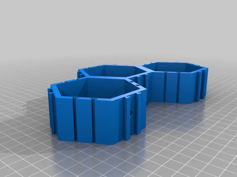 Tường minifig LEGO với các hình lục giác mở rộng - Image 5