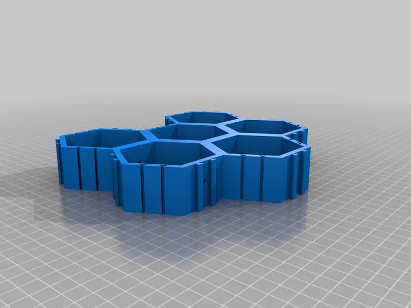 Tường minifig LEGO với các hình lục giác mở rộng - Image 10