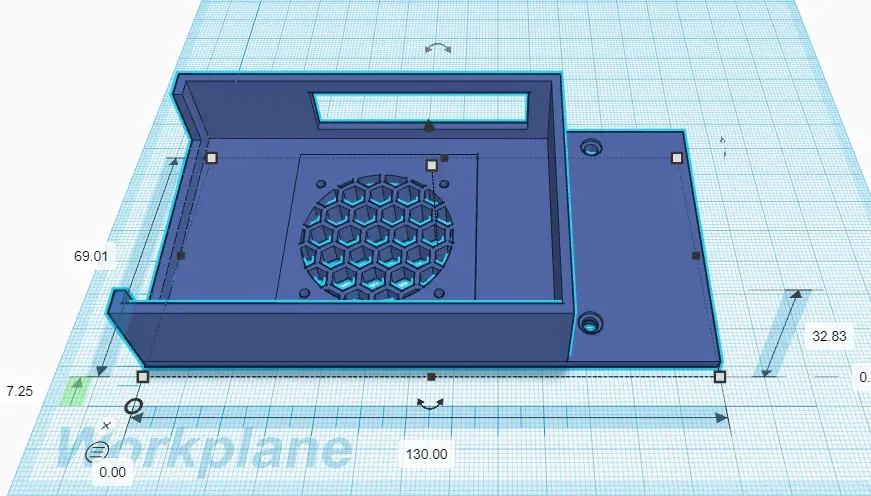 Giá đỡ màn hình Klipper 3.5" cho Raspberry Pi - Image 1