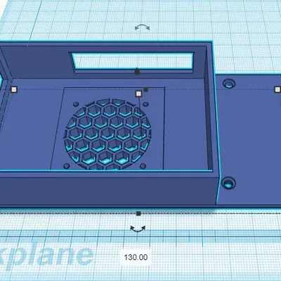 Giá đỡ màn hình Klipper 3.5" cho Raspberry Pi