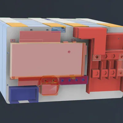 Hộp pin 560Ah LiFePO4 cho tế bào LF280 trong xe Campervan