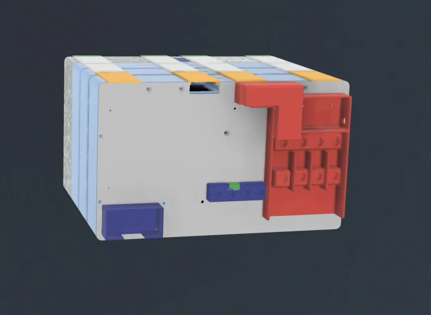 Hộp pin 560Ah LiFePO4 cho tế bào LF280 trong xe Campervan - Image 2