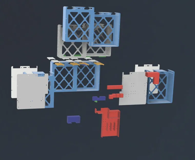 Hộp pin 560Ah LiFePO4 cho tế bào LF280 trong xe Campervan - Image 3