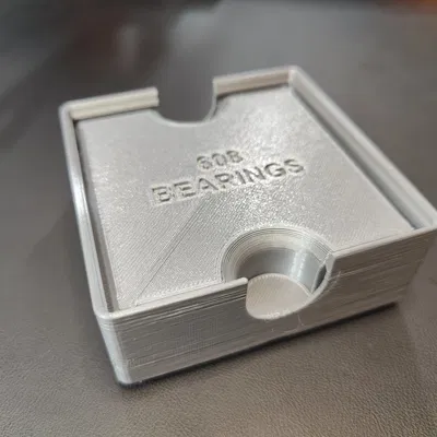 Giá đỡ bi 608 với nắp che bụi Gridfinity