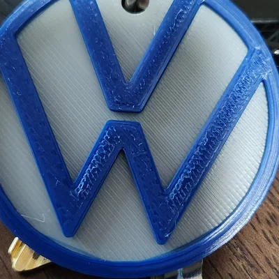 Móc khóa biểu tượng Volkswagen (VW) độc đáo cho xe hơi