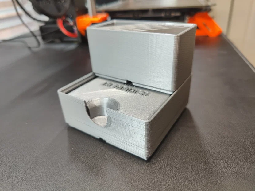 Giá đỡ bi 608 với nắp che bụi Gridfinity - Image 4