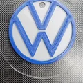 Móc khóa biểu tượng Volkswagen (VW) độc đáo cho xe hơi - Thumbnail 2