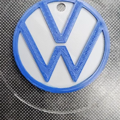 Móc khóa biểu tượng Volkswagen (VW) độc đáo cho xe hơi