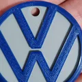 Móc khóa biểu tượng Volkswagen (VW) độc đáo cho xe hơi - Thumbnail 3