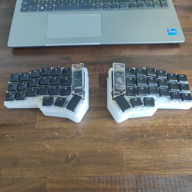 Vỏ case CBT cho bàn phím Corne với góc 7.5 độ - Image 8