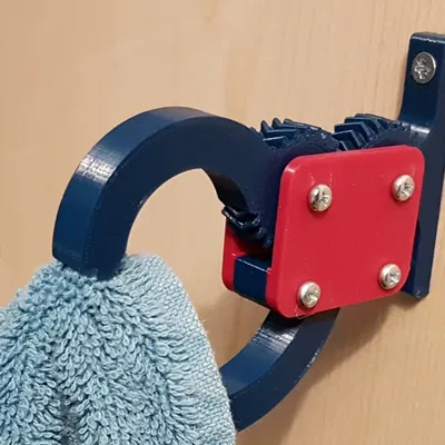 Kẹp móc treo khăn tự mở cho nhà tắm