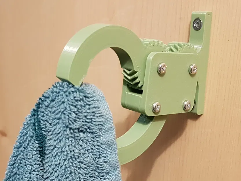 Kẹp móc treo khăn tự mở cho nhà tắm - Image 6