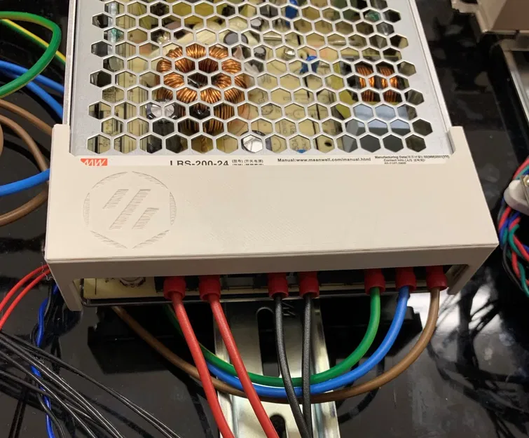 Nắp PSU cho Mean Well LRS-200-24 với logo VORON Design - Image 2