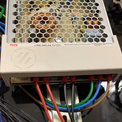 Nắp PSU cho Mean Well LRS-200-24 với logo VORON Design