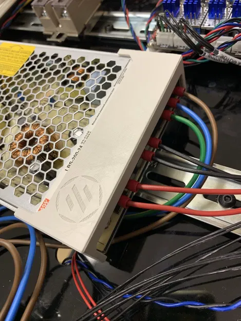 Nắp PSU cho Mean Well LRS-200-24 với logo VORON Design - Image 3