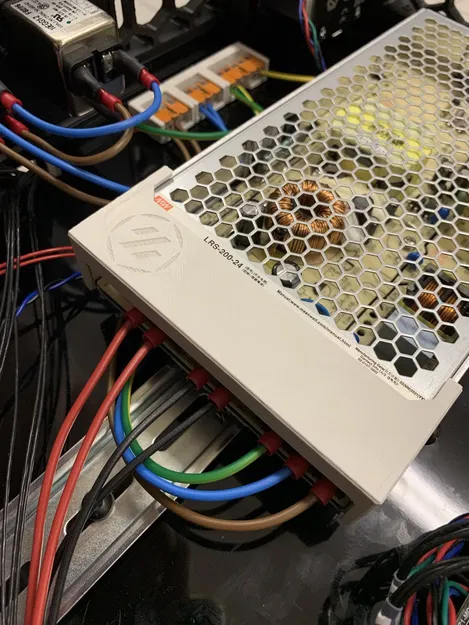 Nắp PSU cho Mean Well LRS-200-24 với logo VORON Design - Image 4