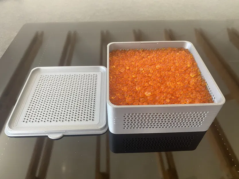 Hộp hút ẩm bằng gel silica dễ in từ PLA-PETG - Image 3