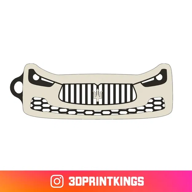 Móc khóa Maserati Ghibli S độc đáo - Image 1