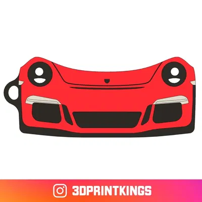 Porsche 992.2 GT3 RS - Mô hình xe thể thao 3D chi tiết