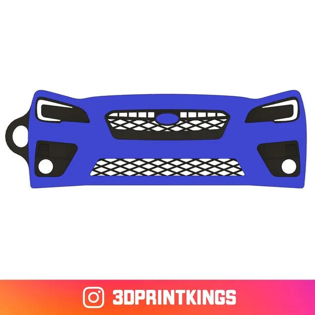 Subaru WRX STI 2015 - Mô hình xe thể thao 3D chi tiết - Image 1