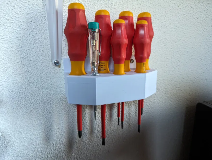 Giá đỡ lắp tường cho bộ tuốc nơ vít Wera Kraftform Comfort VDE - Image 1